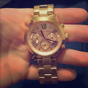 Rose Gold Michael Kors watch